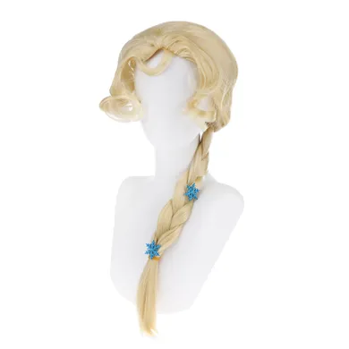 Smiki, peruca, par blond impletit