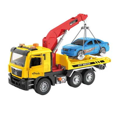 Smiki, Platforma, vehicul cu lumini si sunete, galben 1:12