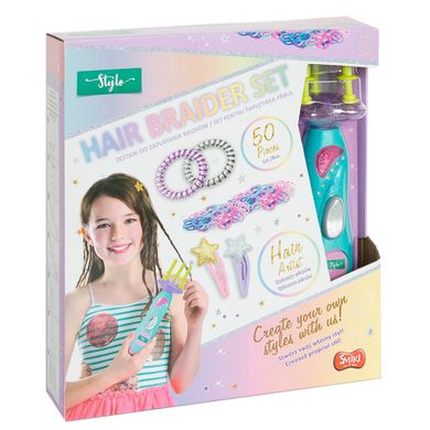 Smiki, Stylo, set cu aparat de impletit parul