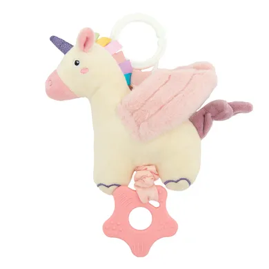 Smiki, Unicorn, jucarie de plus cu agatatoare si vibratii, 14 cm