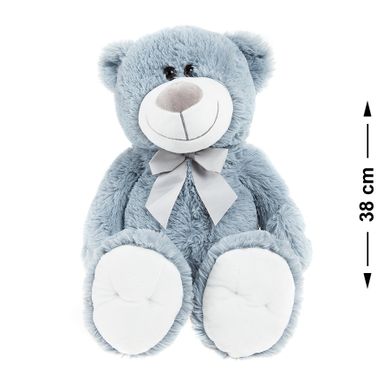 Smiki, Ursulet, jucarie de plus, gri, 38 cm
