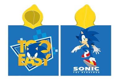 Sonic, prosop tip poncho de baie, 55-55 cm