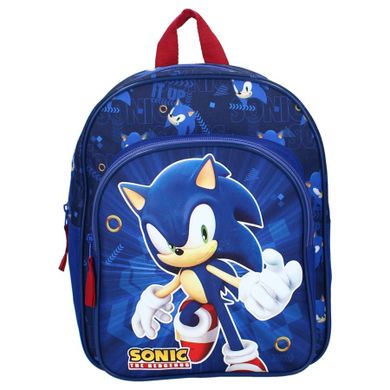 Sonic, Still Unstoppable, rucsac pentru prescolar, albastru