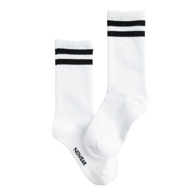 Sosete inalte albe NOWEAR