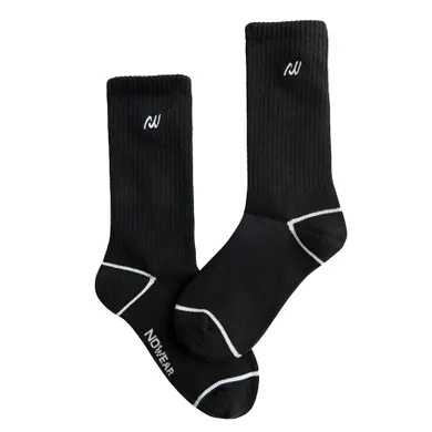 Sosete inalte negre unisex NOWEAR