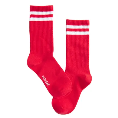 Sosete inalte rosii NOWEAR