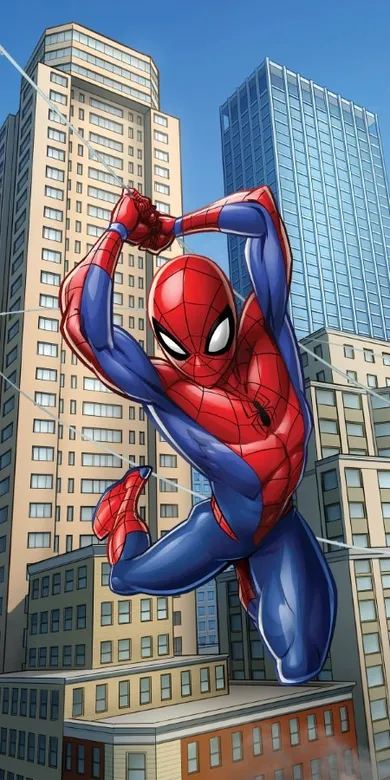 Spider-Man, prosop de baie, 70-140 cm