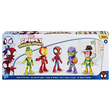 Spidey si prietenii, Friends & Foes, set de figurine