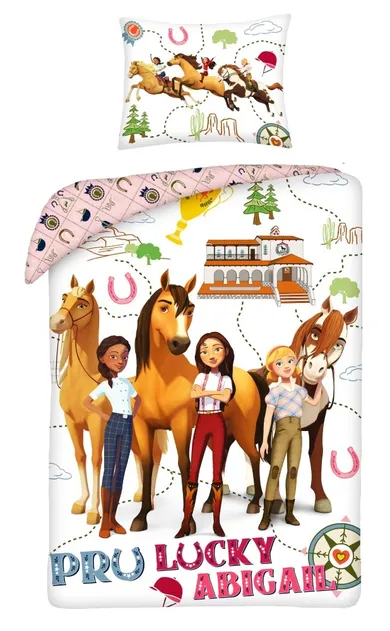 Spirit, set lenjerie de pat single, 140-200 cm + 70-90 cm