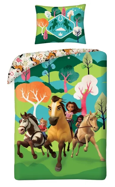 Spirit, set lenjerie de pat single, 140-200 cm + 70-90 cm