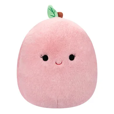 Squishmallows, Fuzzamallows, Phyllis, Peach, jucarie de plus, 30 cm