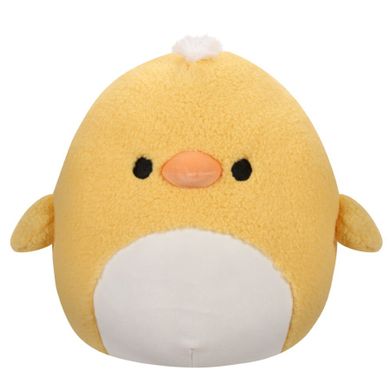 Squishmallows, Fuzzamallows, Yellow Duck, jucarie de plus, 30 cm