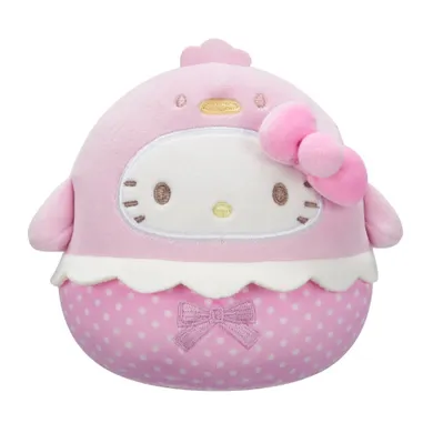 Squishmallows, Hello Kitty and Friends, Hello Kitty Easter Chick, jucarie de plus, 20 cm