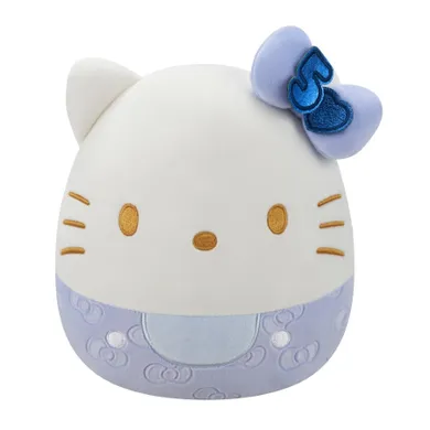 Squishmallows, Hello Kitty, jucarie de plus, editie speciala, albastru, 20 cm