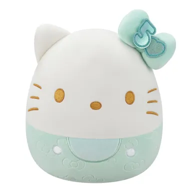 Squishmallows, Hello Kitty, jucarie de plus, editie speciala, verde 20 cm