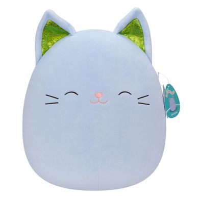 Squishmallows, Jiovanne - Lavender Cat, jucarie de plus, 40 cm