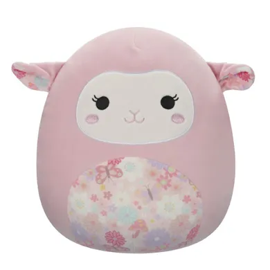 Squishmallows, Lala, Pink Lamb, jucarie de plus, 30 cm