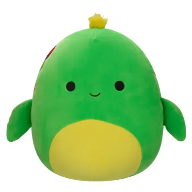 Squishmallows, Lars, Neon Green Turtle, jucarie de plus, 30 cm