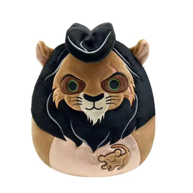 Squishmallows, Lion King, Scar, jucarie de plus, 25 cm