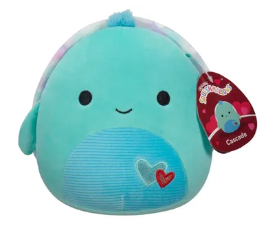 Squishmallows, Little Plush, Cascade Teal Turtle, jucarie de plus, 19 cm