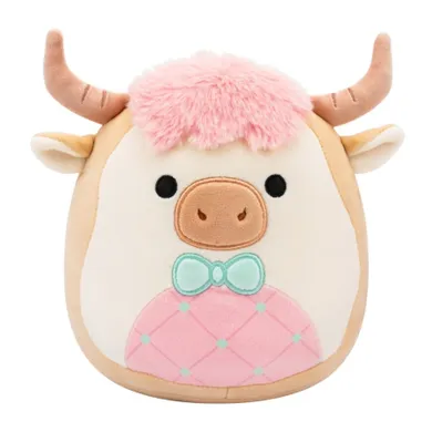 Squishmallows, Little Plush, Cookie Cow, jucarie de plus, 19 cm