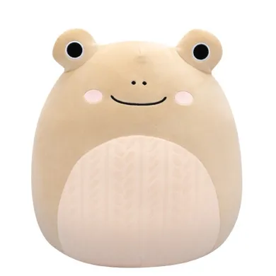 Squishmallows, Medium Plush, Tan Frog, jucarie de plus, 30 cm