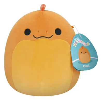 Squishmallows, Onel, Orange Eel, jucarie de plus, 19 cm