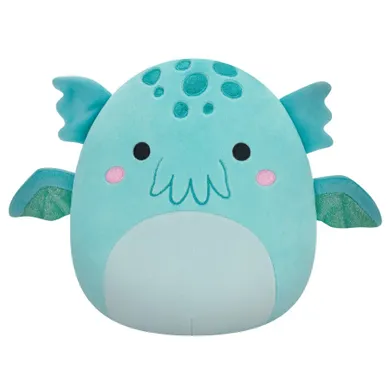 Squishmallows, Theotto, Blue Cthulu, jucarie de plus, 19 cm