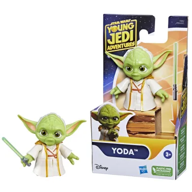 Star Wars, Young Jedi Adventures, Yoda, figurina, 10 cm