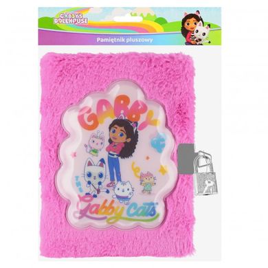 Starpak, Gabby's Dollhouse, jurnal cu lacat, plus, A5, 80 pagini