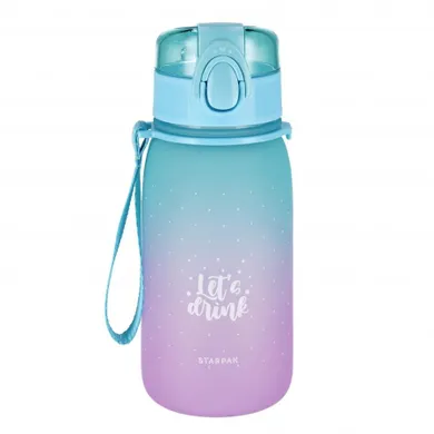 Starpak, sticla de apa, ombre violet si albastru, 400 ml