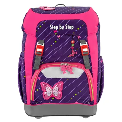 Step by Step, Grade, rucsac pentru scoala, Shiny Butterfly