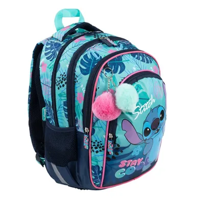 St.Majewski, Lilo si Stitch, rucsac pentru scoala, cu 4 compartimente, Stay Cool