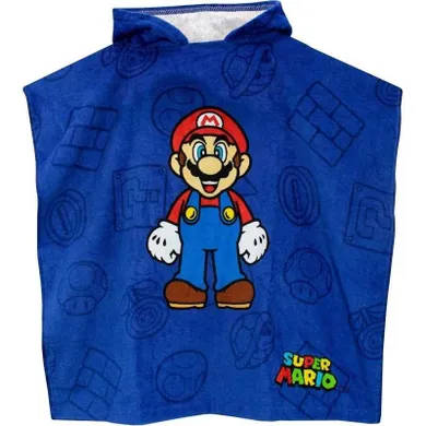 Super Mario, prosop tip poncho, 50-100 cm