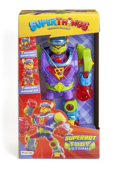 SuperThings, Superbot Red Fury Storm, figurina