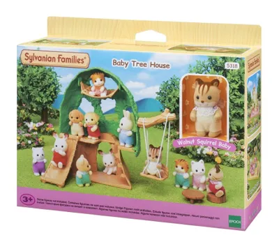 Sylvanian Families, Casuta in copac la gradinita cu figurina, 5318