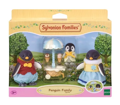 Sylvanian Families, Familia de pinguini, set de figurine, 5694