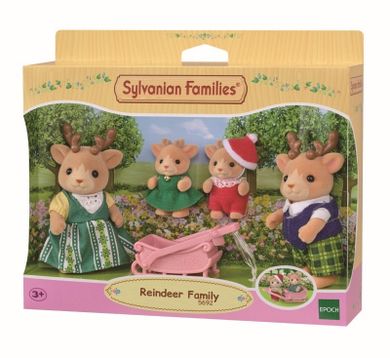 Sylvanian Families, Familia de reni, set cu figurine, 5692