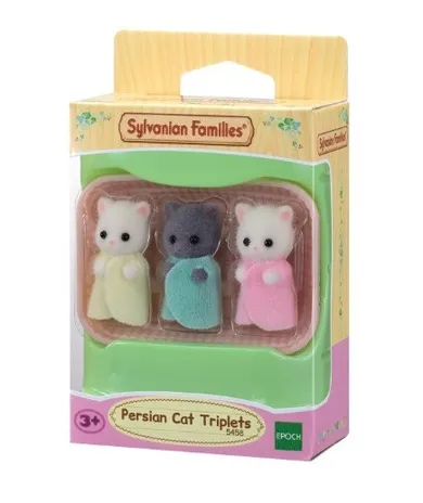 Sylvanian Families, Pisicute triplete persane, set de figurine, 5458