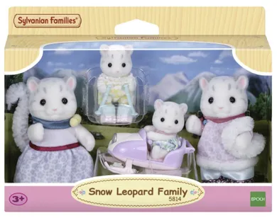 Sylvanian Families, Snow Leopard Family, set de figurine, 5814