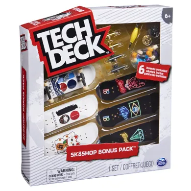 Tech Deck, Skateshop 1, fingerboard set, 6 buc.