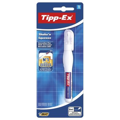 Tipp-Ex, Shake'n Squeeze, corector pentru scoala, 8 ml