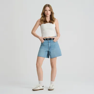 Top ajurat din bumbac pieptanat NOWEAR