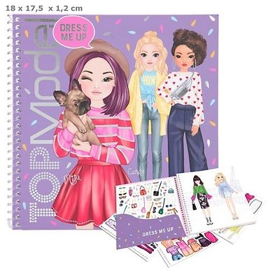 Top Model, Dress Me Up, set de autocolante