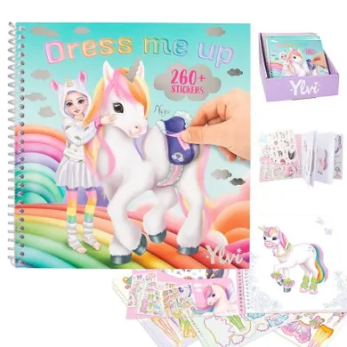 Top Model, Unicornul Ylvi, set Dress me Up