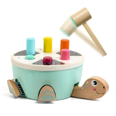 Topbright, Joc motric Broasca testoasa Ciocan din lemn, 18 luni