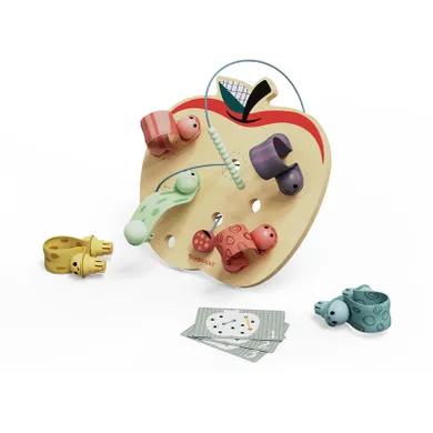 Topbright, Jucarie educativa pentru copii Viermi intr-un mar, 18 luni