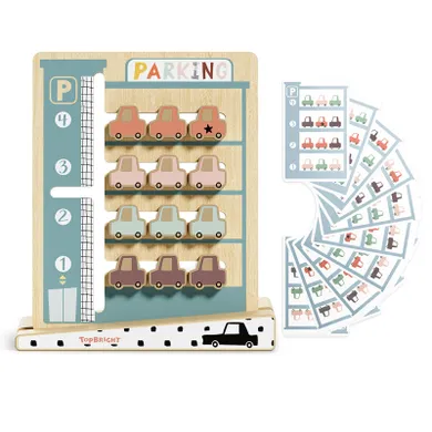 Topbright, Puzzle logic pentru copii Parcare, 36 luni