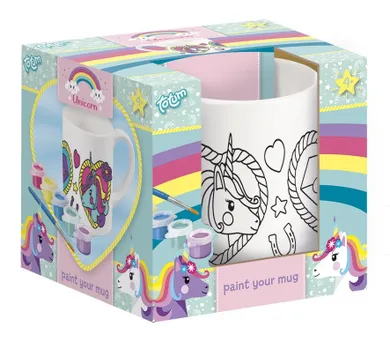 Totum, Unicorn, picteaza-ti cana, set creativ