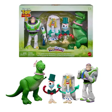 Toy Story 5, PlayScale, set de 4 figurine